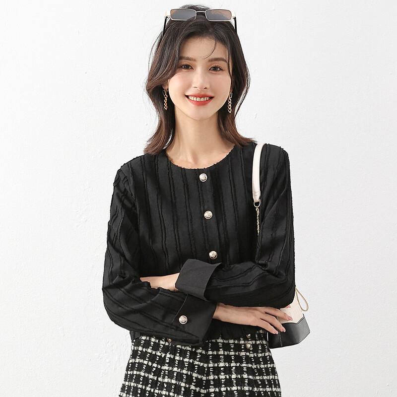 

Mocana Women s Elegant Vertical Stripe Short Jacket M