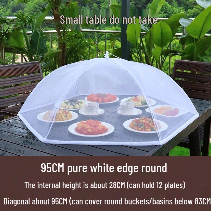

Large Round Mesh Dining Table Food Cover