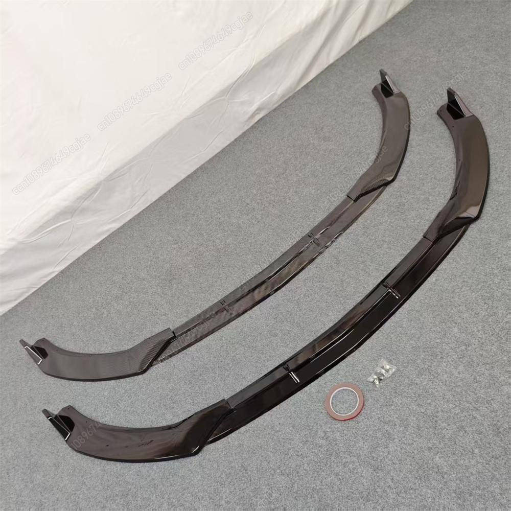 Car Front Bumper Lip Diffuser Spoiler Guard For Mercedes Benz CLA Class C118 X118 W118 CLA180 200 220 250 CLA35 45 AMG 2019-2023