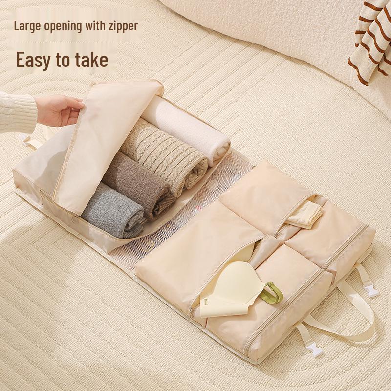 Large Portable Travel Hanging Storage Bag for Clothes, Underwear, and Socks - Ideal for Business Trips