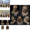 Humorous Brown Latex Old Man Mask Ideal For Halloween Costumes And Parties