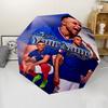 Personalized Name M-Mbappe Print Umbrella, UV Shielding. It Has Eight Sturdy Ribs for Outdoor Use And Perfect As a Holiday Gift