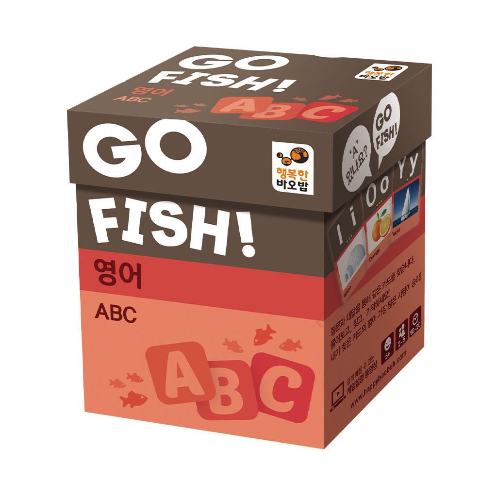 Happy Baobab Go Fish English ABC Card Game - Family Brain Training for Kids (Ages 6-7+)