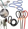 1.5M/1.8M Dog Leash Slip Rope Lead Leash Heavy Duty Braided Rope Adjustable Loop Collar Training Leashes for Medium Large Dogs