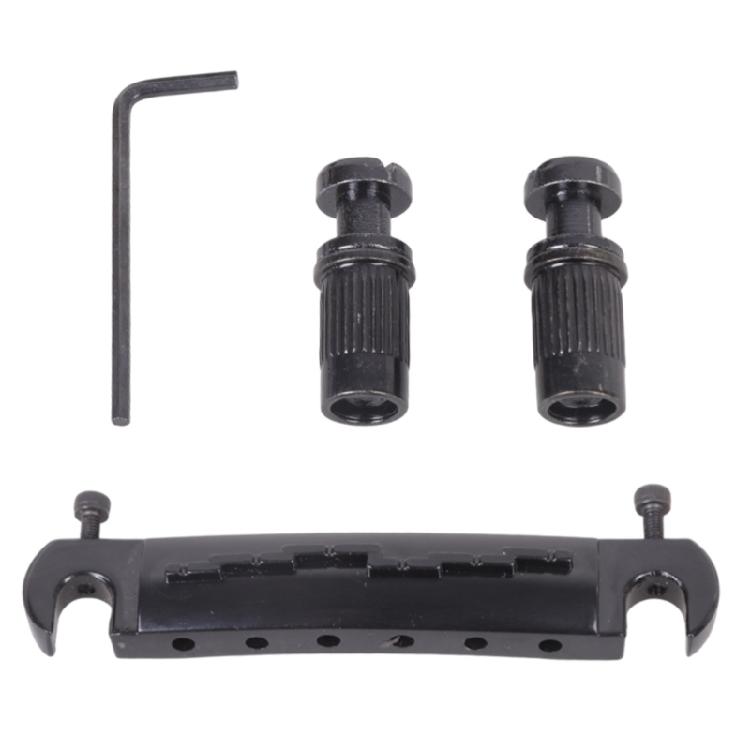 Gitarrenbrücke Elektrische Gitarrenbrücke Wraparound-Brücke Saitenhalter Verstellbar