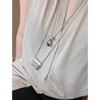 Habl Blogger-Style Water Purifier Pendant Necklace: Versatile Women's Accessory, Ideal for Layering with Sweaters.