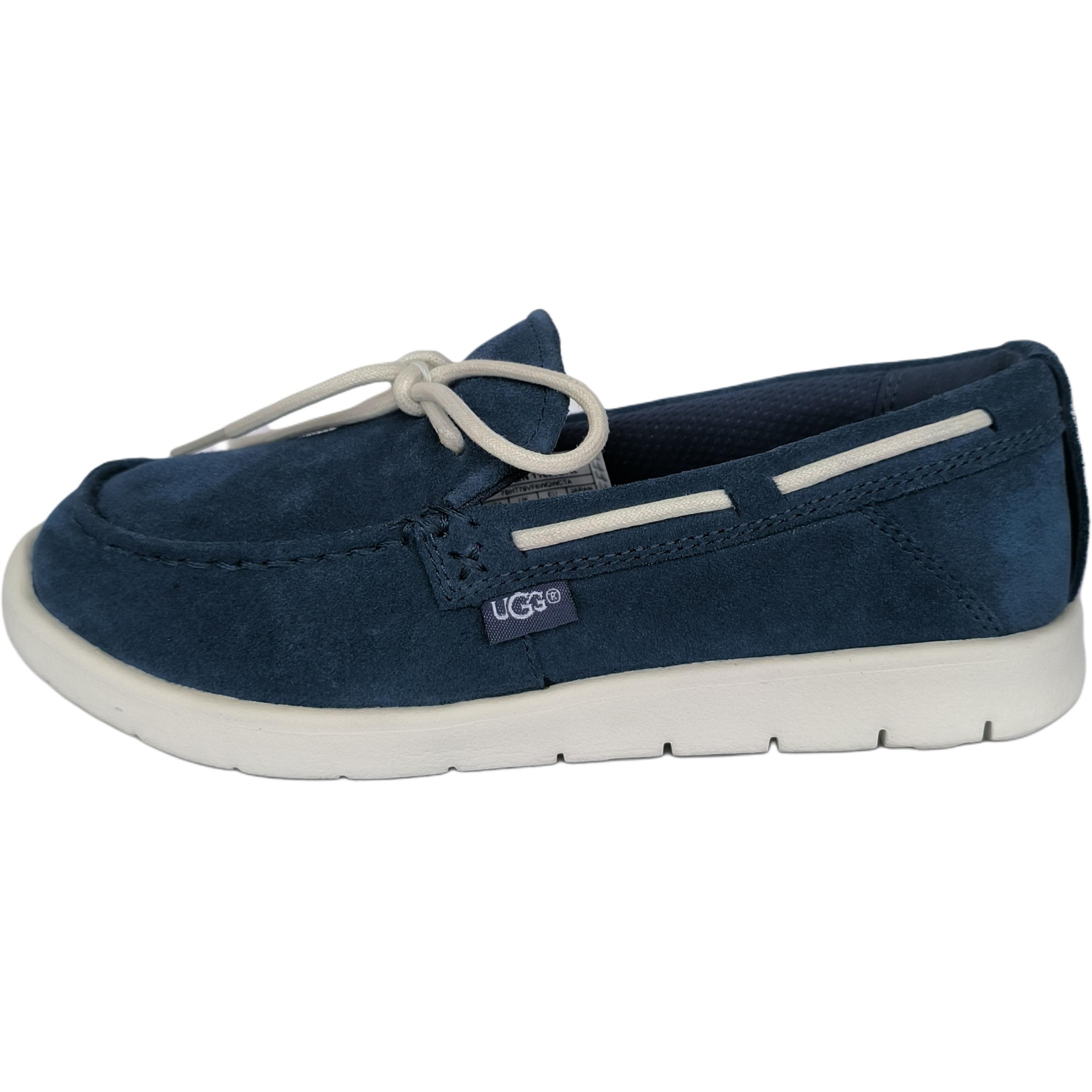 UGG Beach Moc Comfortable Versatile Low-Top Casual Shoes Kids sneakers Blue 1102757K-END 36