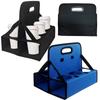 Solid Base Take Out Drink Holder Holds 6 Cups Coffee Cup Tote Bag Cup Organizer Pockets  Office