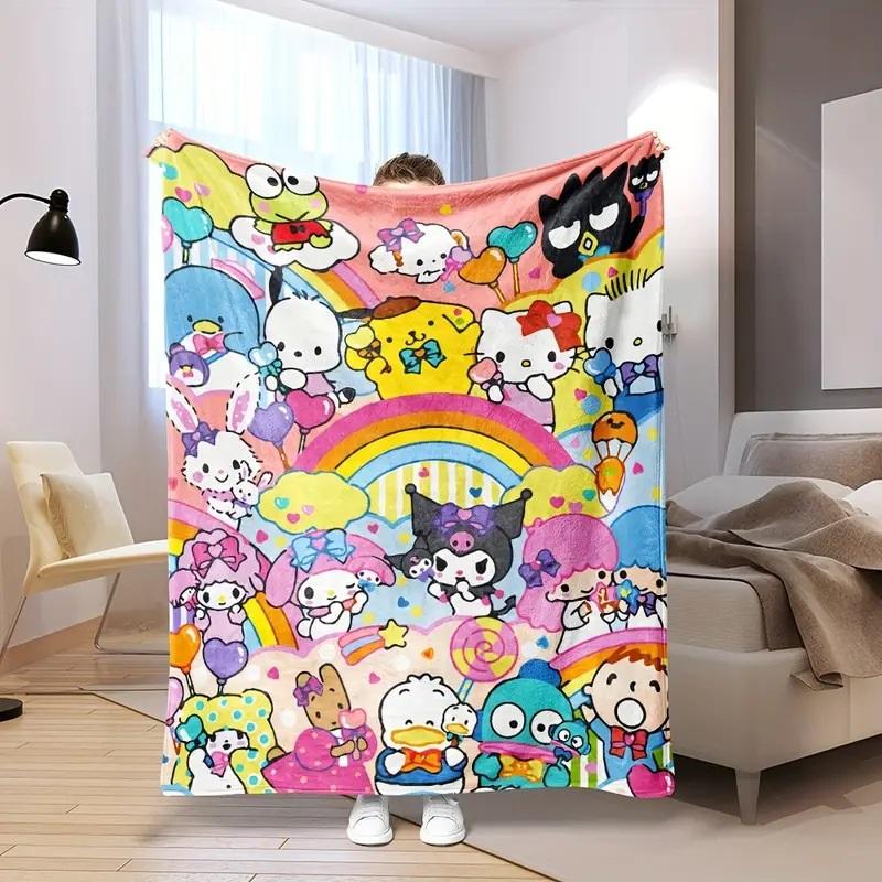 

Утолщенное махровое одеяло Одеяло с цифровой печатью Одеяло с круглым ворсом Одеяло 150x130cm