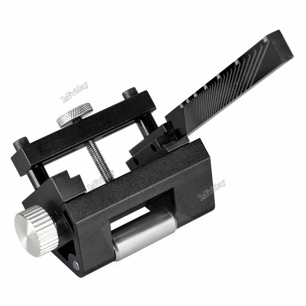 

Точилка з фіксованим кутом Інструмент-помічник з фіксованим кутом для хонінгування кута стамески Направляюча кута Заточування Точилка Джиг Роликові інструменти чорний