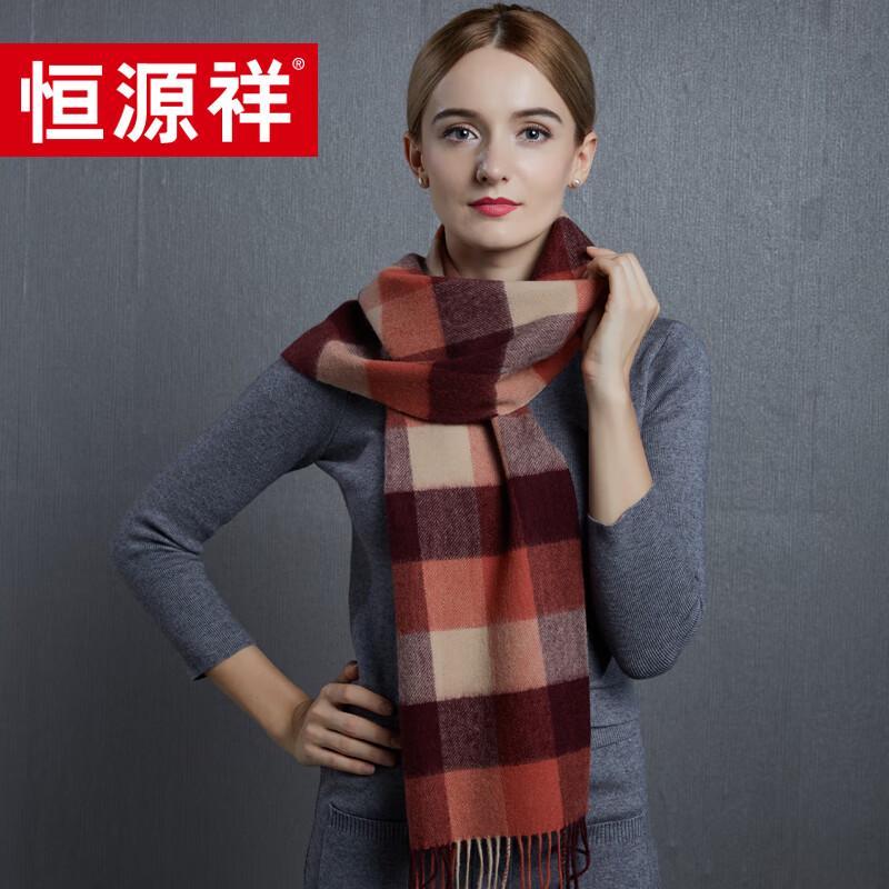Hengyuanxiang Winter-Plaid-Schal