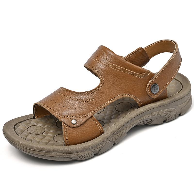 

Summer Douyin Classic New Amazon Large Size Men s Shoes Outdoor Dual-Use Casual Men s Breathable Cool Slippers 46 хакі