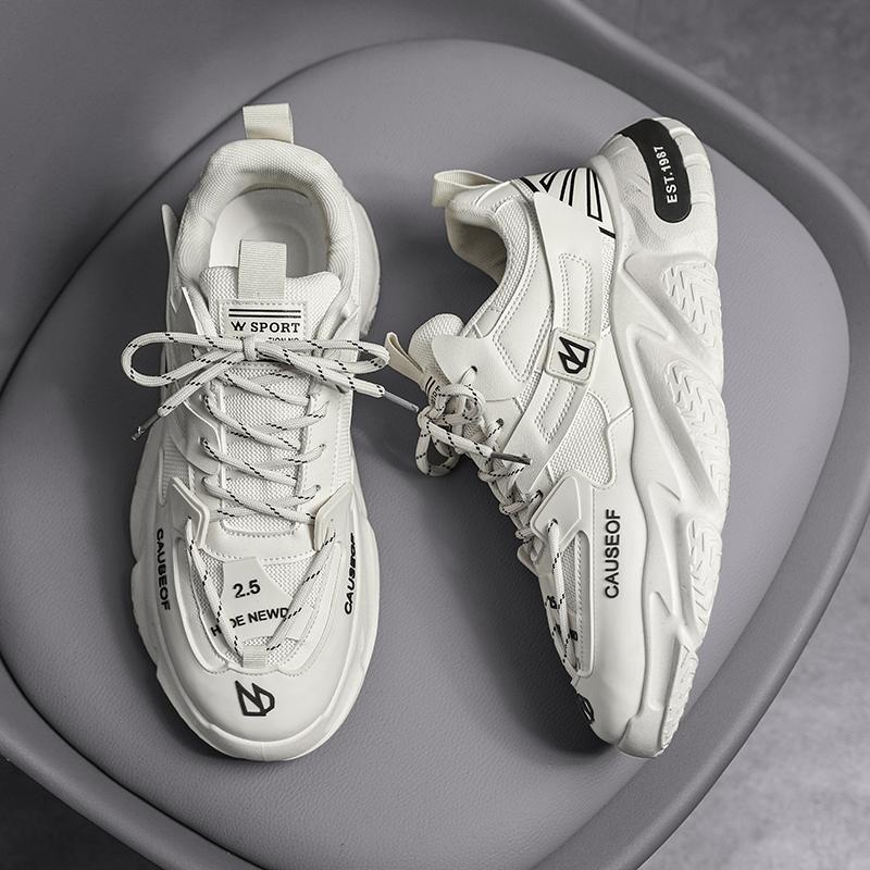 

Модная обувь PARZIVAL для мужчин, модная дизайнерская обувь на шнуровке, легкие теннисные кроссовки, повседневные кроссовки для бега, Zapatos Hombre 41 бежевый