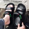 2025 New Men's Slippers Outer Wear Summer Non-slip Thick-bottomed Casual Youth Outdoor Beach Cool Slippers