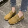 Fashion Female Ethnic Style Loafers Women Flats Vintage Mary Jane Shoes Elegant Retro Fashion Comfortable Leather Stitching Sneakers