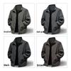 Men's Stand-Collar Casual Bomber Jacket