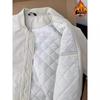 Men's American Style Thickened Flight Jacket for Autumn and Winter - Cotton Padded, Clean Fit Baseball Coat