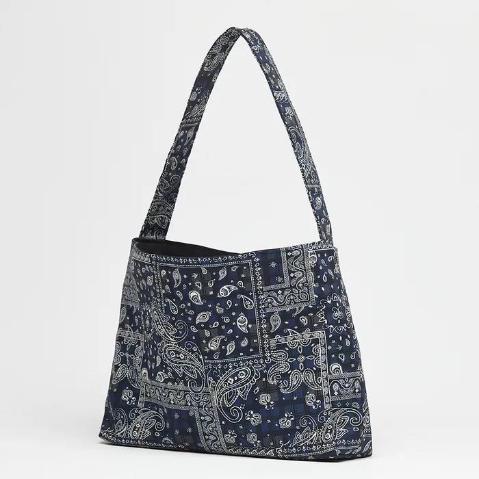 Check Paisley Big hobo Bag_3color