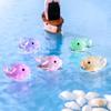 Simulation Mini Dolphin Ornament Colorful Resin Dolphin Figures  Fairy Garden