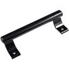 AIMOONSA 200 Mm Black Aluminum Alloy Sliding Door Handle – Rustproof, Comfortable Grip