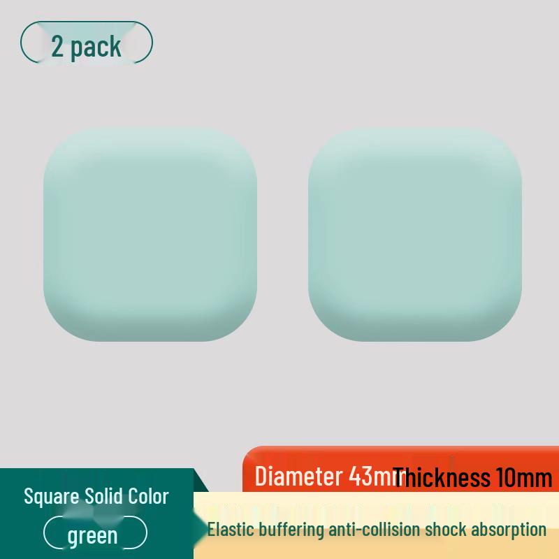 Silikon Türgriff & Kühlschrank Antikollisionspad mit Türstopper und Saugfuß