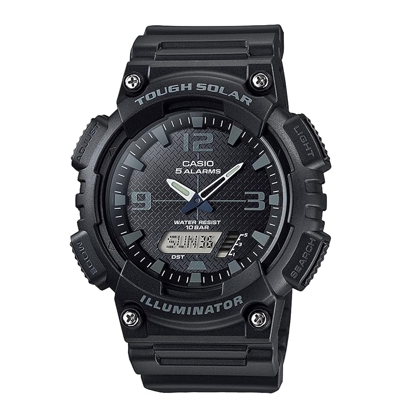 

Casio AQ-S810W-1A2JH Men s Black Watch, Casio Collection [Official Japanese Product]