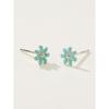 925 Silver Flower Mini Earrings