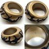 Used LOUIS VUITTONRing gold Wood unisex