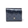 Patrick Cox Glitter Lily Bifold Wallet In Enamel with Glitter Kings Pattern Navy (PXLWDBS1)