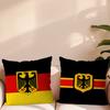 GGermany Pillow Case Living Room Accent Couch Back Support Square Lounge Restful Nap Companion ?