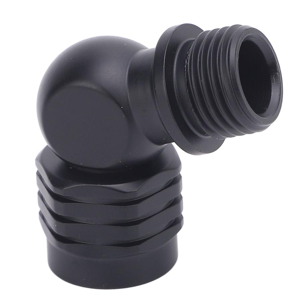 Diving Regulator Connector 110 Degree Angle Stainless Steel Rotating Adapter for Second Stage Regulator