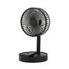 Ventilator de Mână Pliabil Portabil Reglabil Rotație 360 de Grade Pale Flexibile Zgomot Redus Multi-Viteză Ventilator de Birou cu Suport pentru Telefon