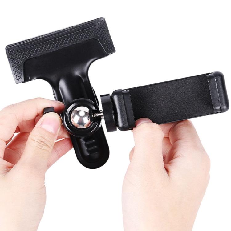 360 Degree Rotation Guitar Head Clamp Phone Holder Mount Clip For Live Broadcast