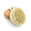2 In 1 Dry Skin Body Brush Natural Bristle Dead Skin Remover Anti Cellulite Exfoliates Blood Circulation Health Massage Tools