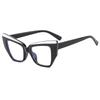 Brand Design Fashion Cat Eye Oversized Frame Photochromism Prescription Reading Glasses Women Anti Blue Light Hyperopia Eyewear