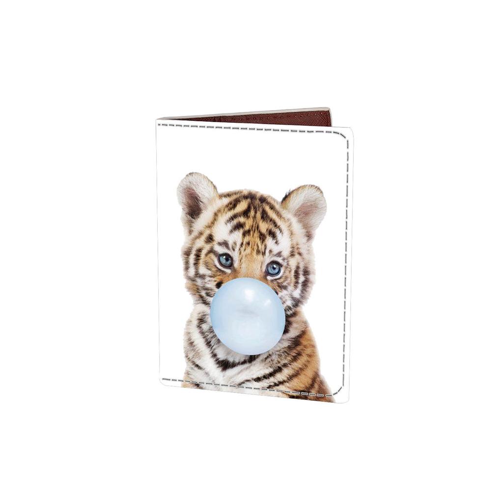 Anime cute cartoon rabbit balloon passport bag, student ID holder