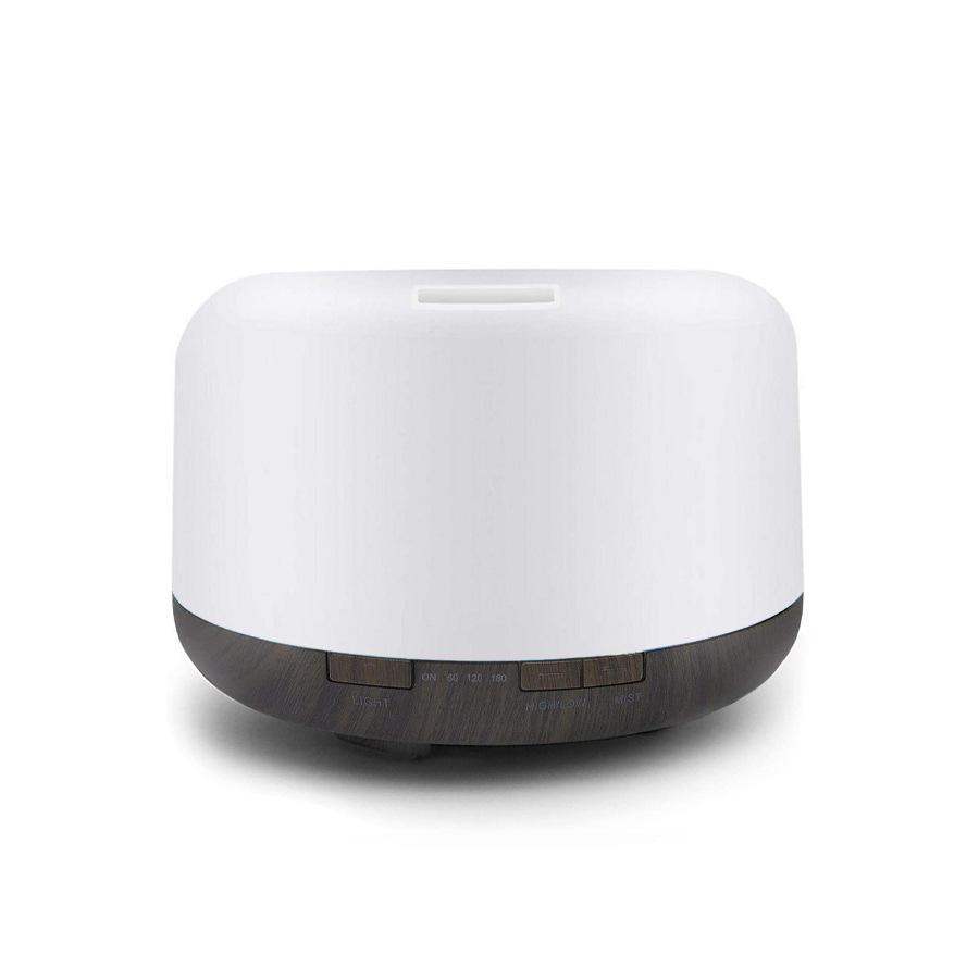 Luxury Custom 500ml Large Capacity Aroma Essential Oil Diffuser Electric Air Humidifier CE Rohs Certification 1-Year