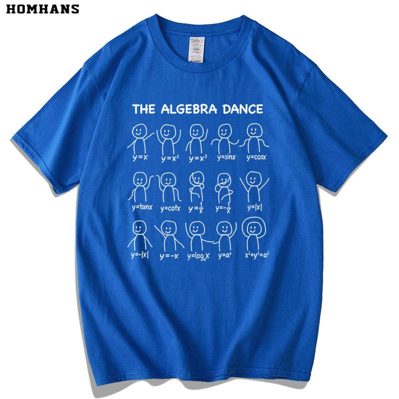 Algebraic One Variable Quadratic Equations Trigonometric Functions Fun Mathematics Dance Printed Unisexs and Unisexs Tshirts
