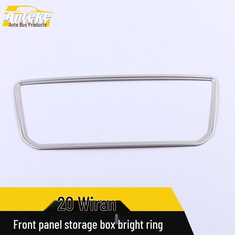 2020 Viloran Front Panel Storage Box Bright Ring Organizer Compartment