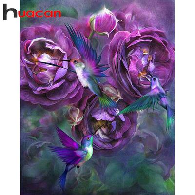 DIY 5D Diamond Painting Flower Bird Cross Stitch Mosaic Home Decoration Gift