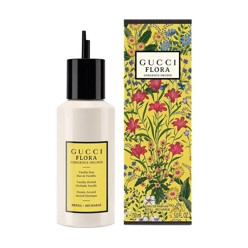 Gucci Qimeng Vanilla Orchid Perfume Refill Gourmet Floral Fragrance EDP 150ml коричневый
