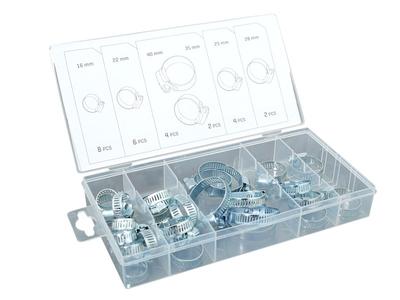 Worm Drive Clamps, 26 Pcs.