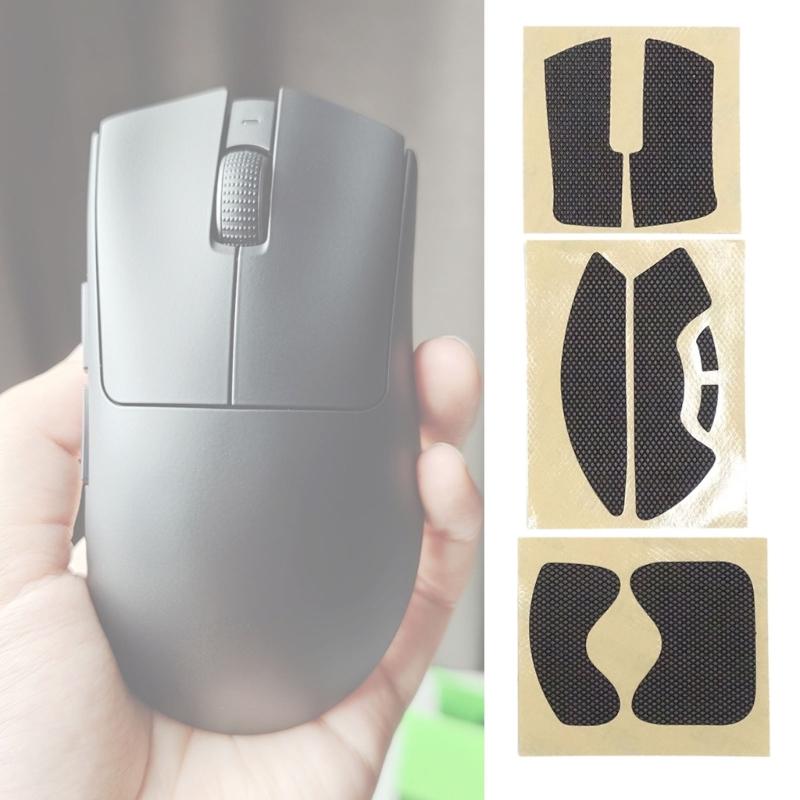 Mouse Grip Tape Skates Handmade Sticker for DeathAdder HyperSpeed Mouse Professional NonSlip Lizards Skin Suck Sweat Pad