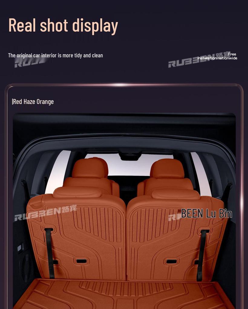 Leapmotor C16 Full Trunk Mat for 2026 Five/Six-Seater Interior Modifications