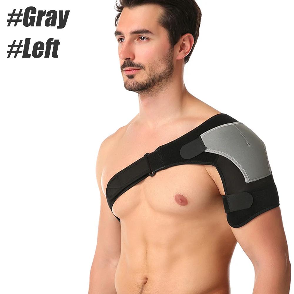 Sports Shoulder Brace With Pressure Pad For Rotator Cuff Tear Dislocated Ac Joint Labrum Tear Pain Relief Support