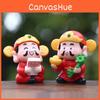 Chinese New Year Zodiac Mascot Pvc Model Lucky God Figurine For Celebration And Decoration