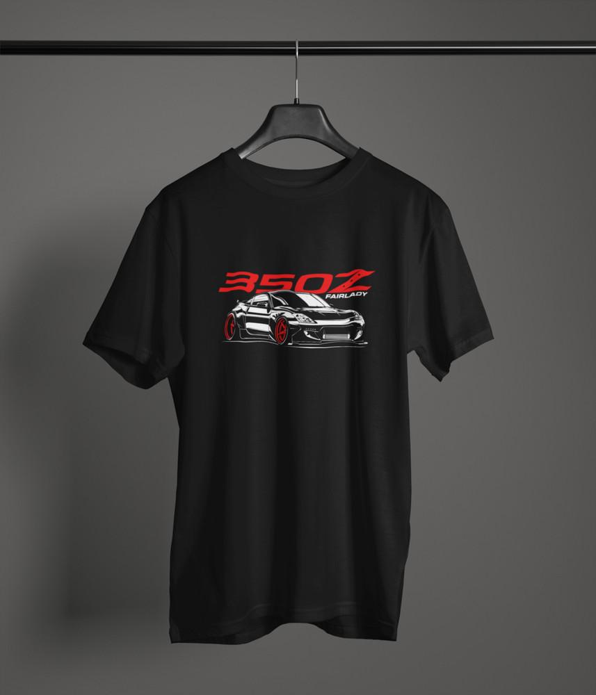 

Футболка с фан-артом 350Z, 100% хлопок, Nissan JDM Fairlady Z, графическая футболка унисекс XL