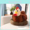 Hen Chicks Plush Stuffed Toy Interactive Education Animal Doll Birthday Gift