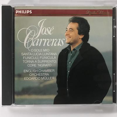 CD CARRERAS (JOSE), MÜLLER (EDUARDO);  - Neapolitan Folk Songs PHCP1727 Japan Classical Used