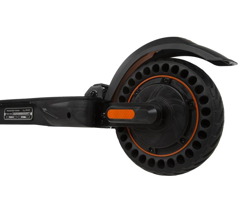 KuKirin S1Max 350W Foldable Electric Scooter, 36V 10.4Ah, 39km Range, 8" Solid Tire Commuter E-Scooter